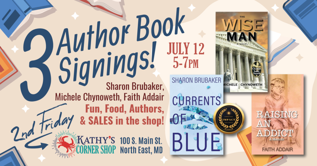 3 Author Book Signings at Kathy's Corner Shop North East Chamber of Commerce